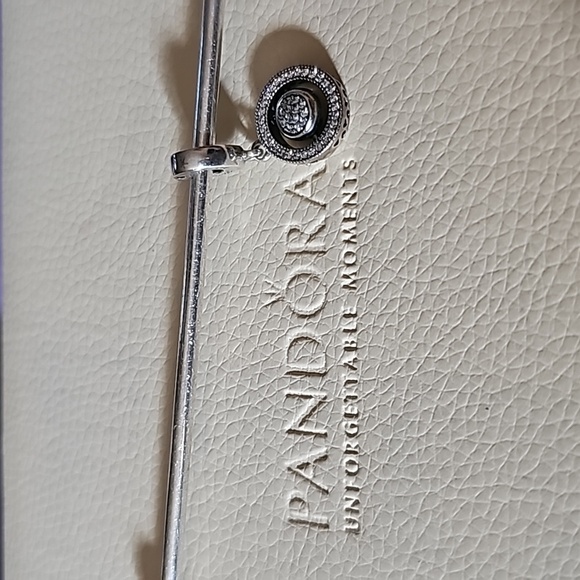 Pandora RETIRED signature dangle charm - Picture 2 of 6